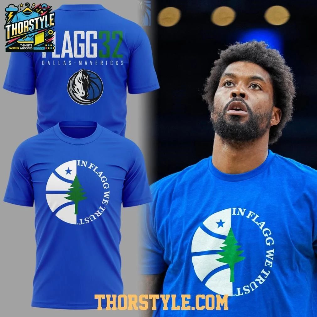 Dallas Mavericks Flagg 32 In Flagg We Trust Shirt