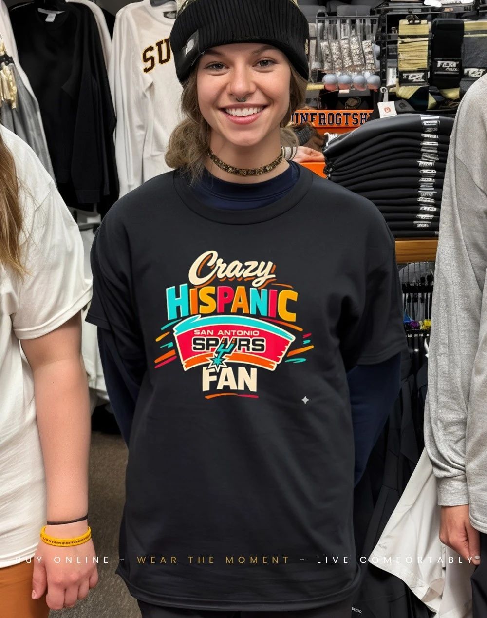 San Antonio Spurs Crazy Hispanic Spurs Fan shirt