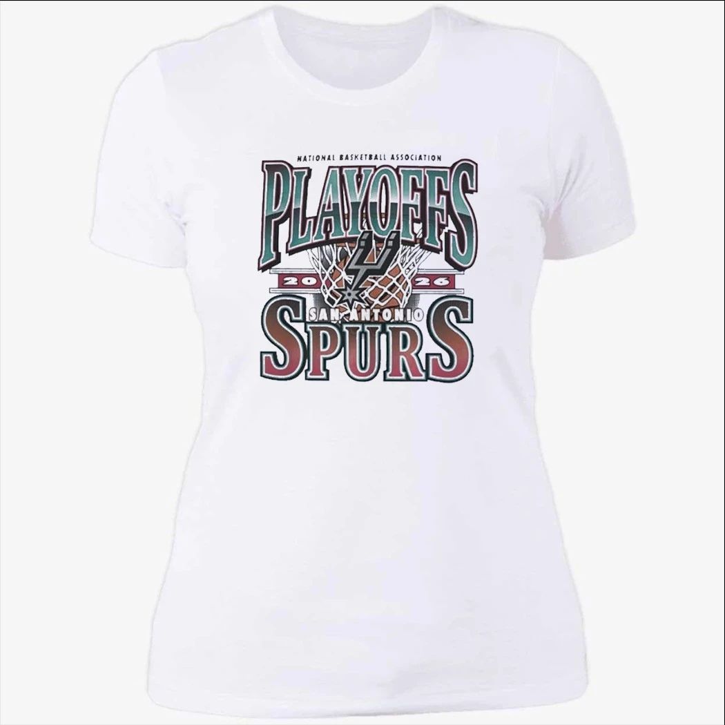 San Antonio Spurs National basketball association Playoffs 2026 Vintage Shirt