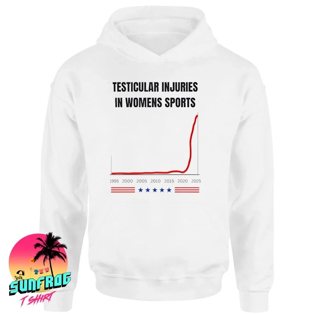 Testicular Injuries in womens sports shirt