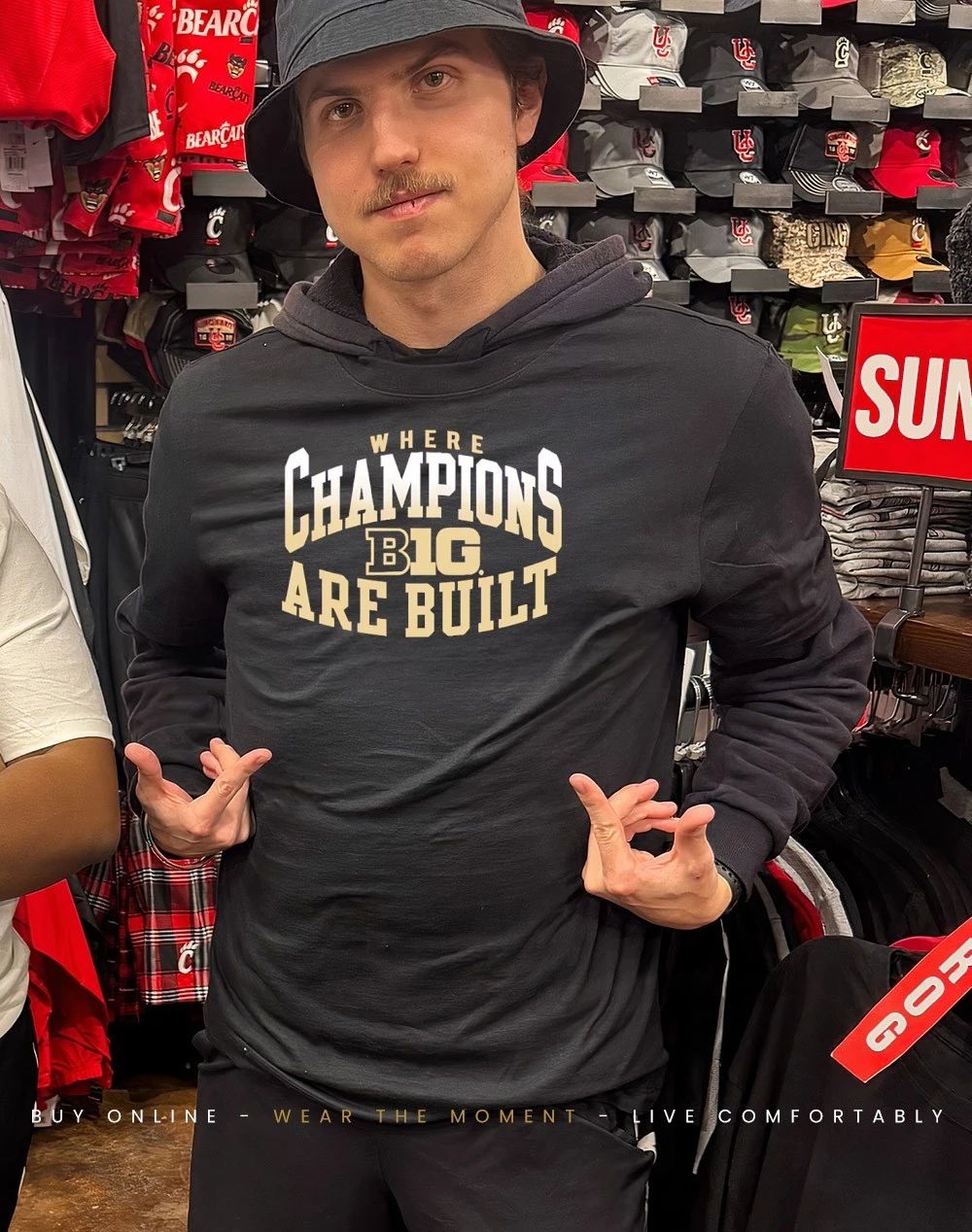 Where Champions Big are Built 2026 shirt