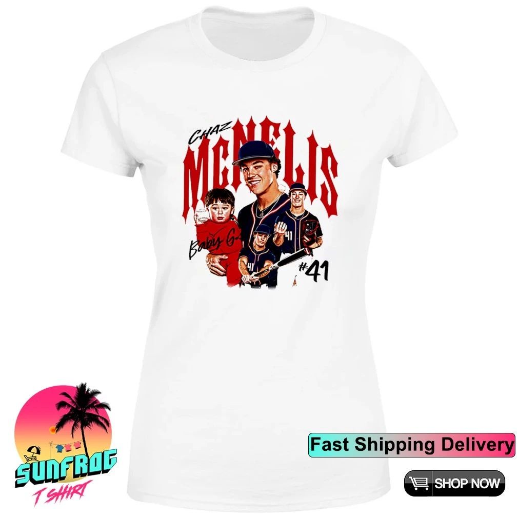 Chaz McNelis Arizona Baseball NCAA player collage shirt