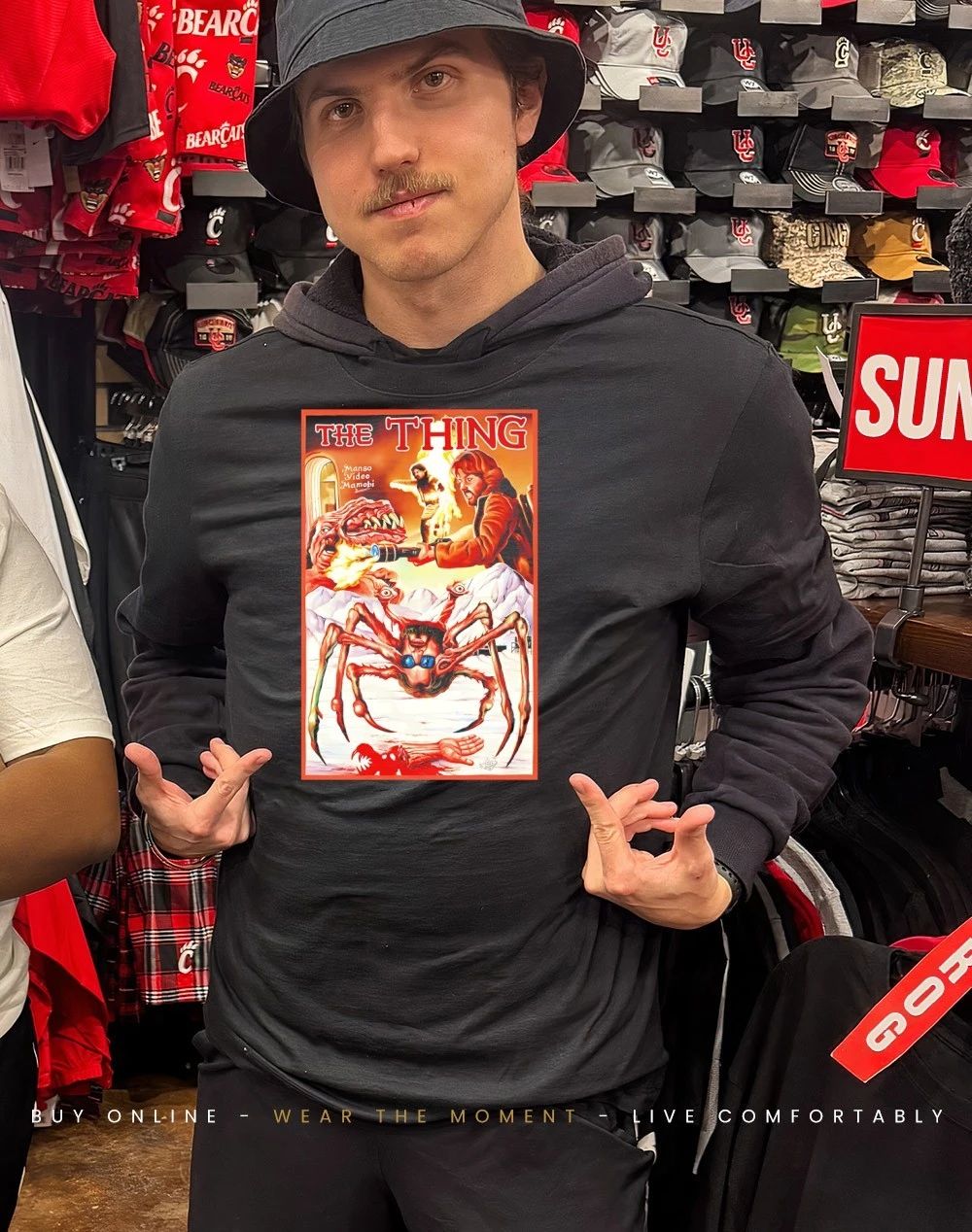 The Thing Manso Video Mamobi shirt