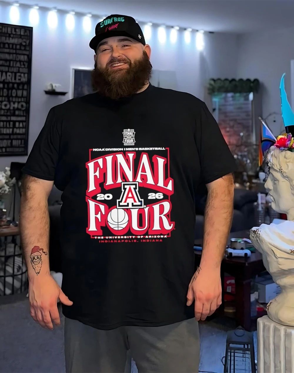 Arizona Wildcats Basketball 2026 NCAA Men’s Basketball Tournament March Madness Final Four shirt
