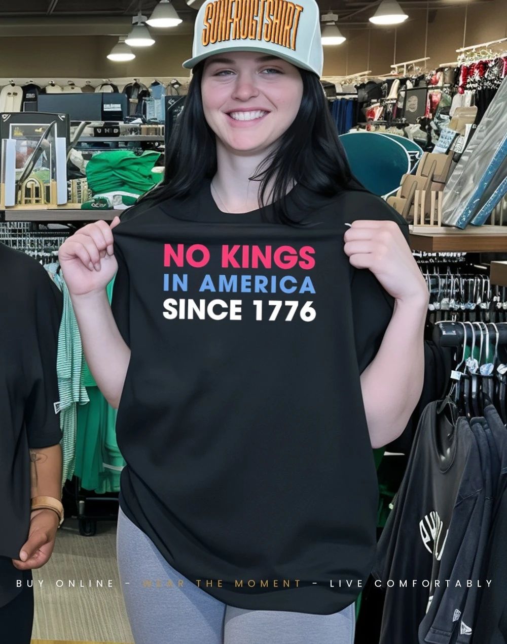 Jamie Lee Curtis No Kings In America Since 1776 Shirt