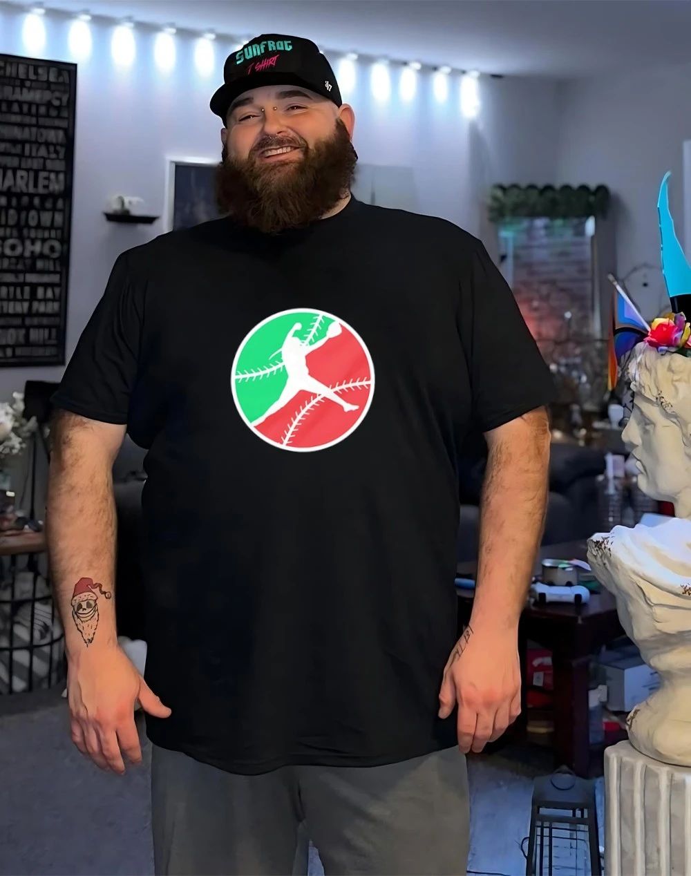 Italian Softball 2026 logo shirt