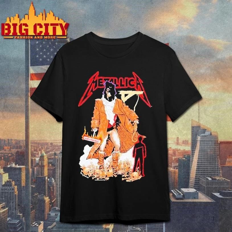 Metallica M72 World Tour Art The Unforgiven Pop-Up Shirt