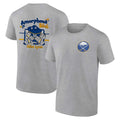 Alex Lyon Amorphous Blob Buffalo Sabres front and back shirt