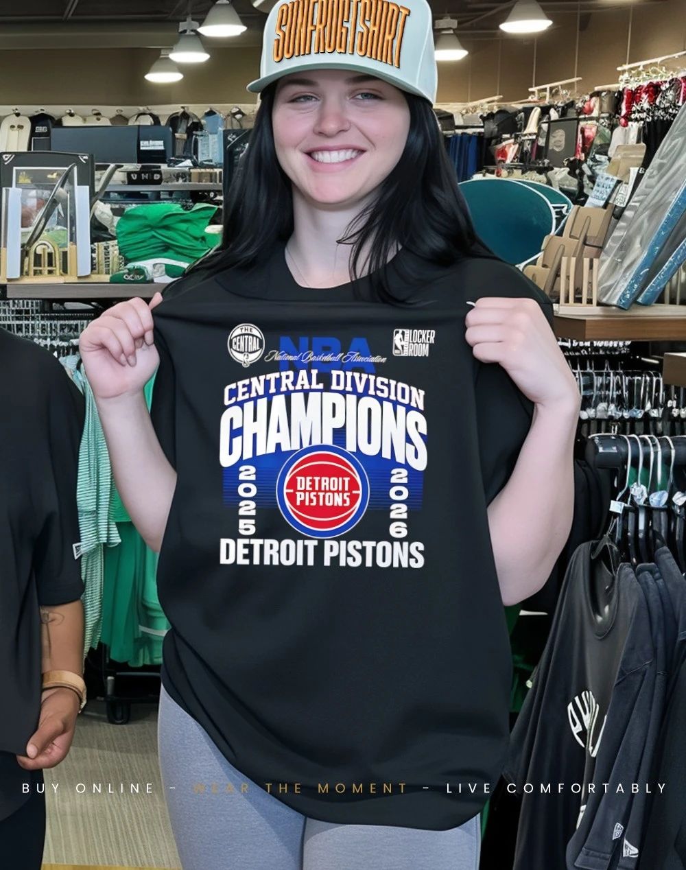 Detroit Pistons The Central Division Champions 2026 shirt