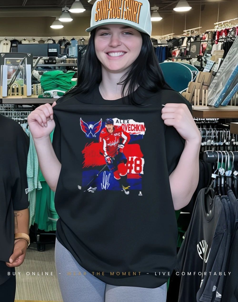 Washington Capitals Alexander Fresh Ice signature shirt