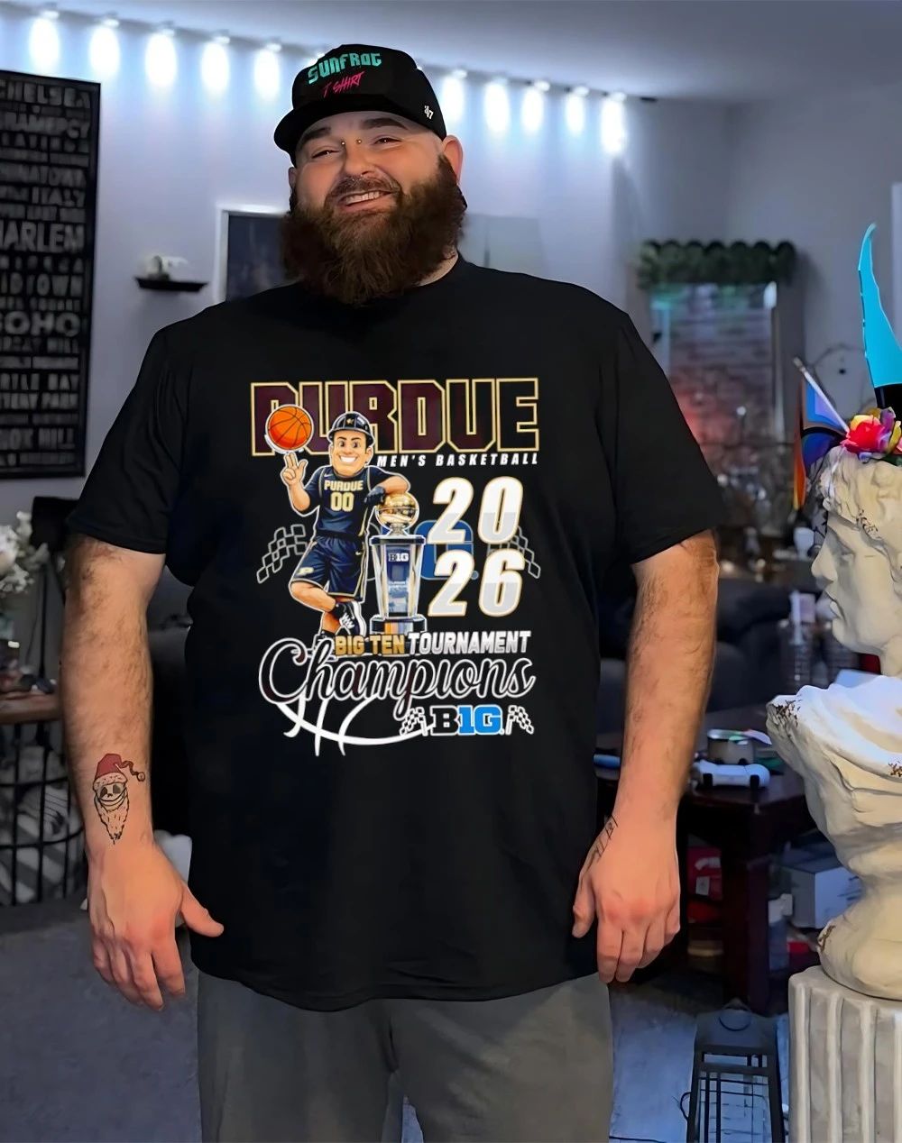 Purdue Boilermakers’ 2026 Big Ten Tournament Champions mascot shirt