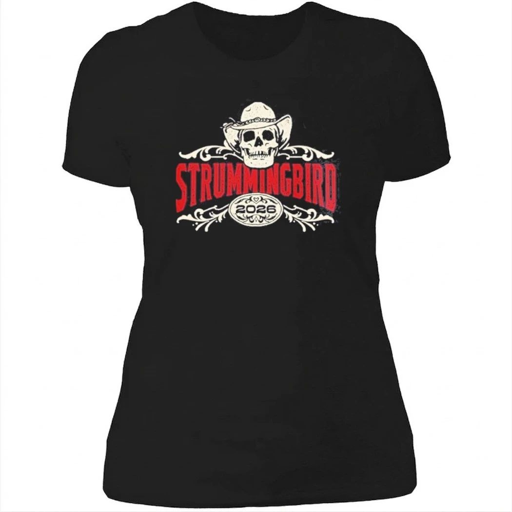 Strummingbird 2026 Festival Exclusive Merch In Australia On 10 17 And 18 October 2026 Lineup T-Shirt