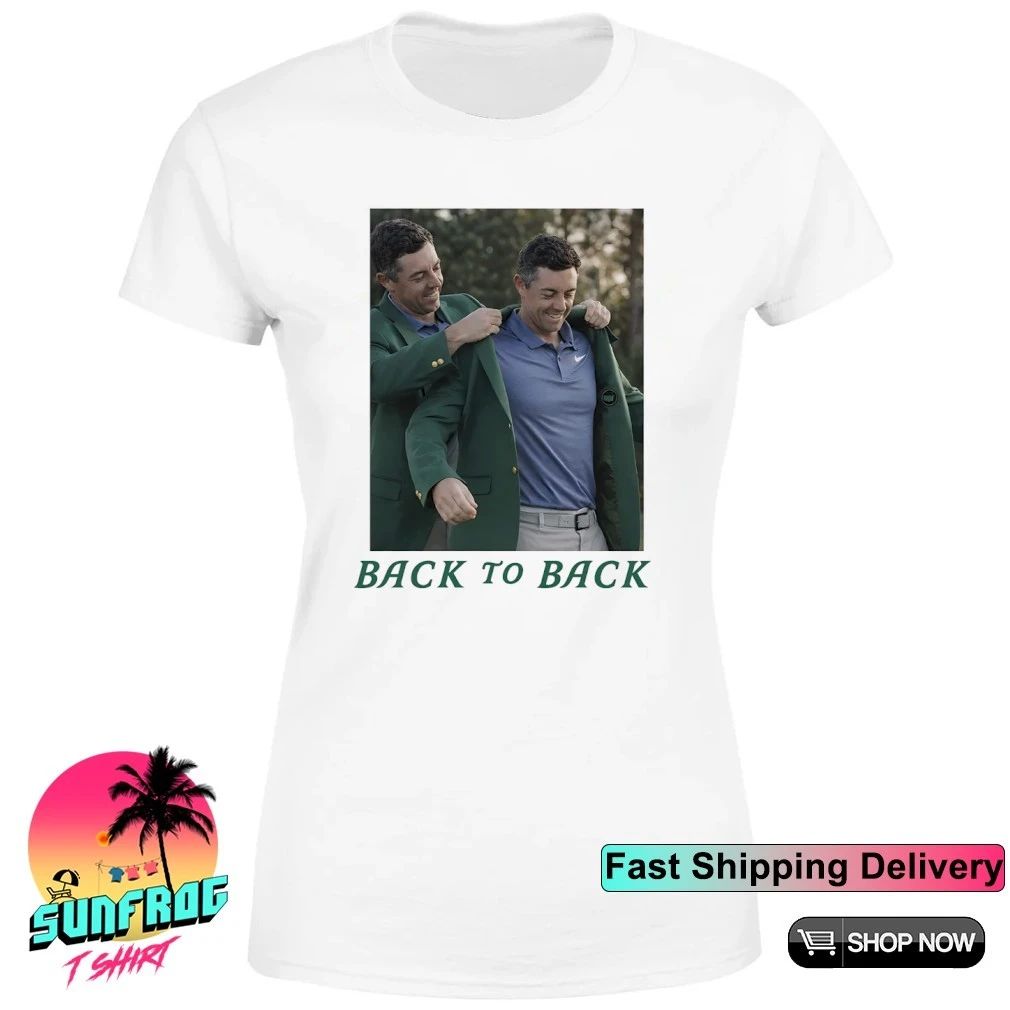 Rory Mcilroy Back To Back 2025-26 Masters Champion Golf Win shirt