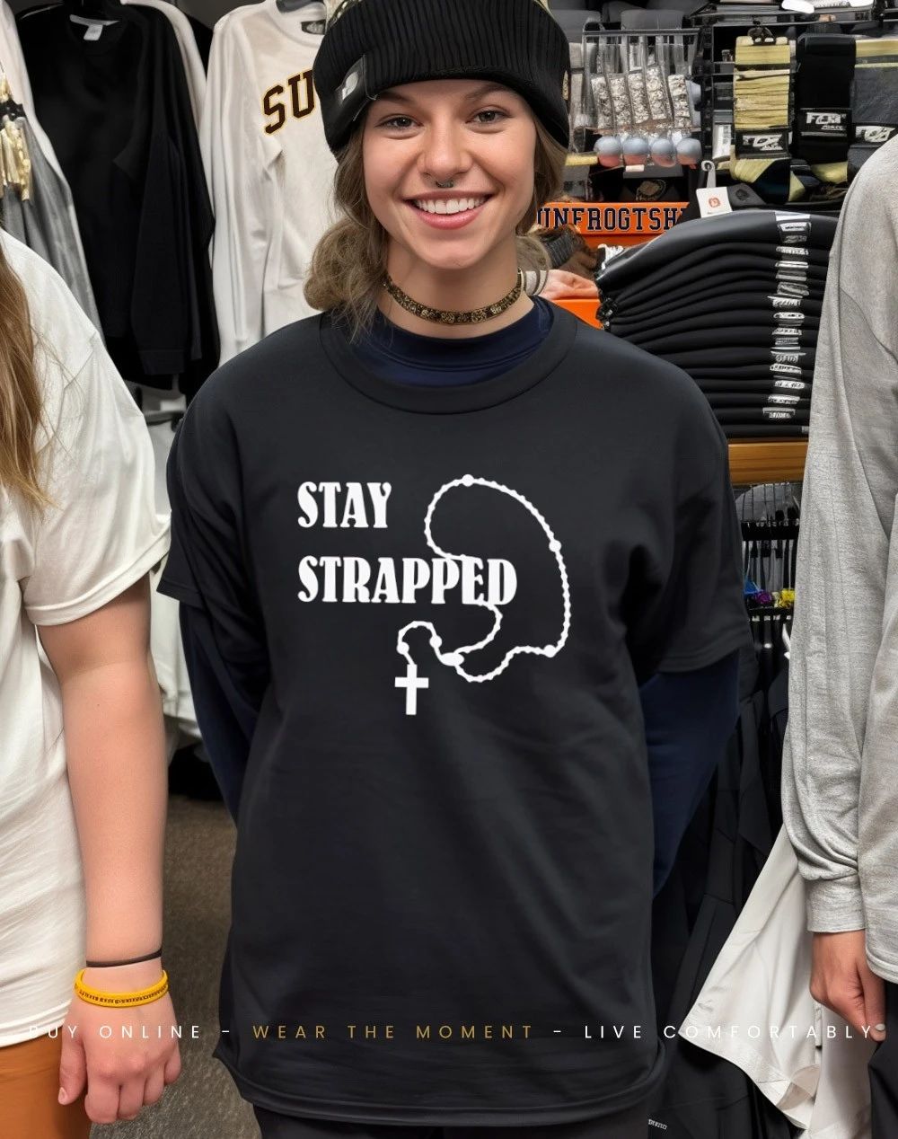 Stay Strapped Christian Shirt