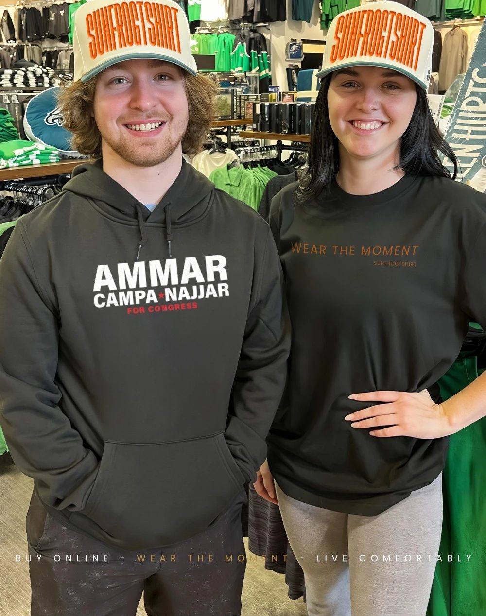 Ammar Campa-Najjar for Congress shirt