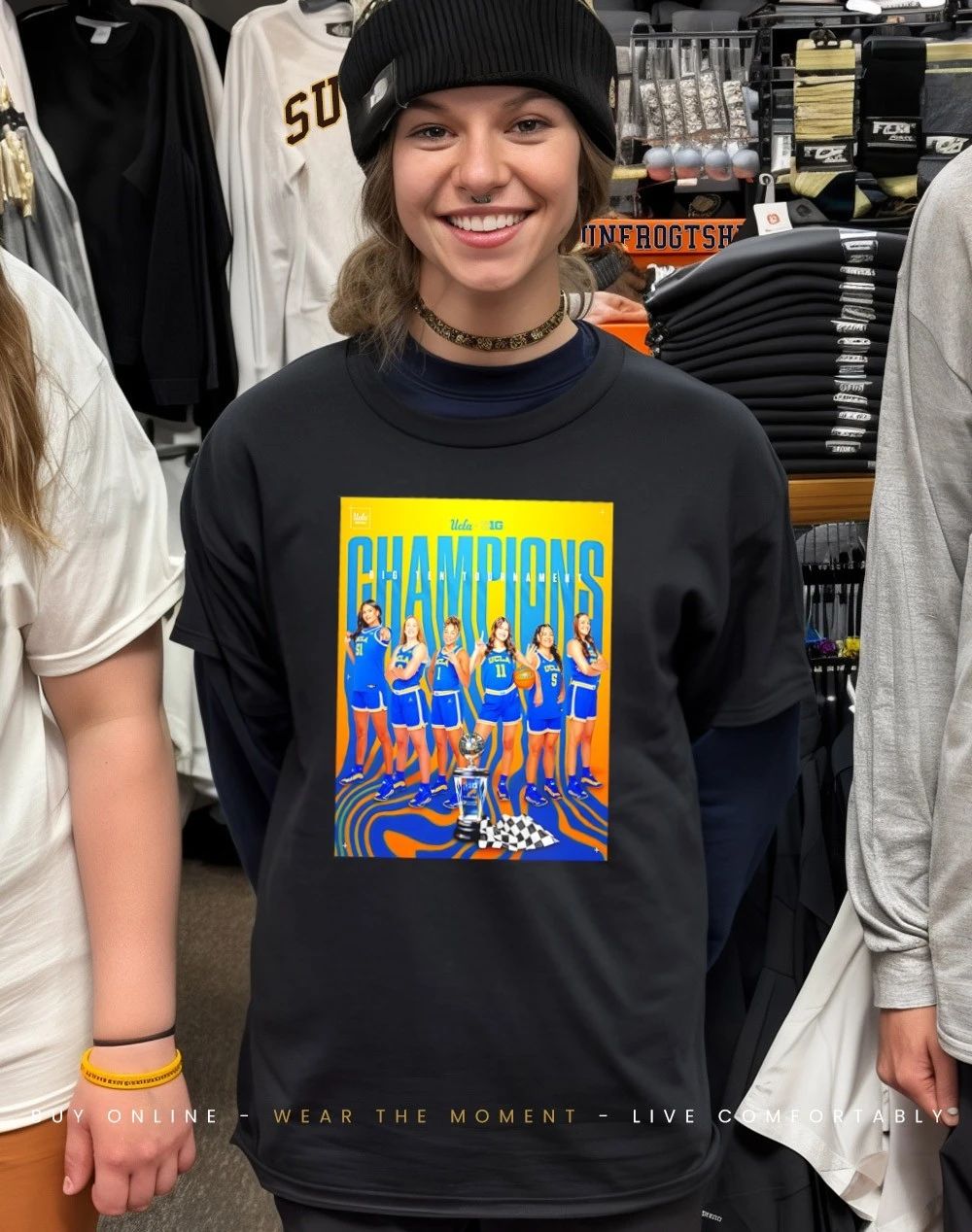 UCLA Bruins Women’s Basketball Back To Back Big 10 Tournament Champions poster shirt