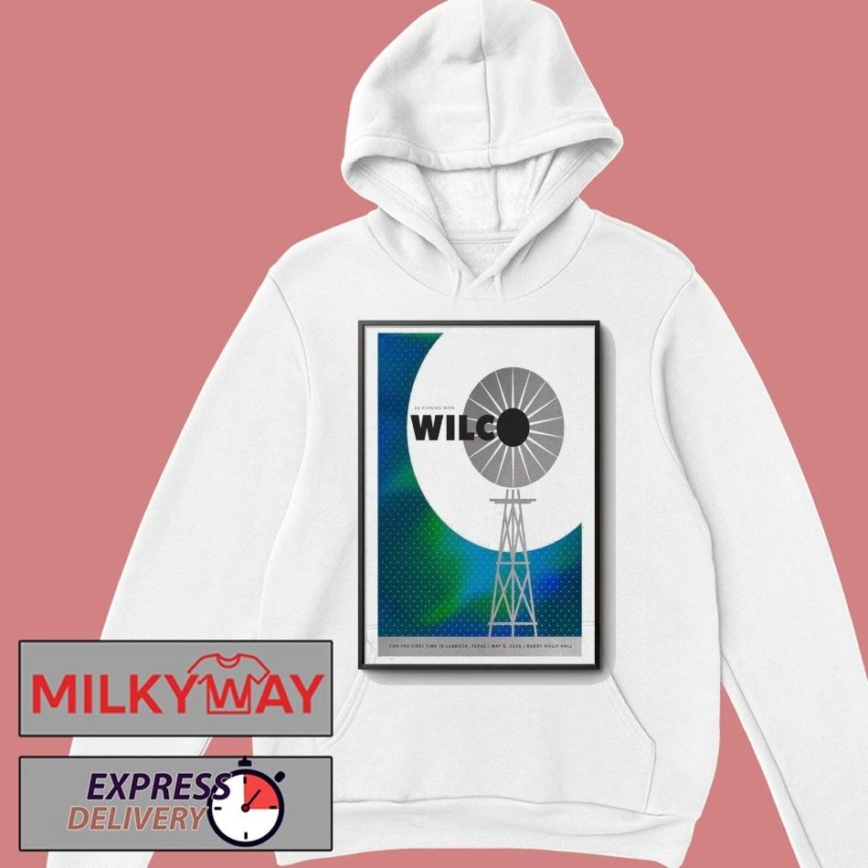 Show May 6 2026 WILCO Buddy Holly Hall Poster shirt