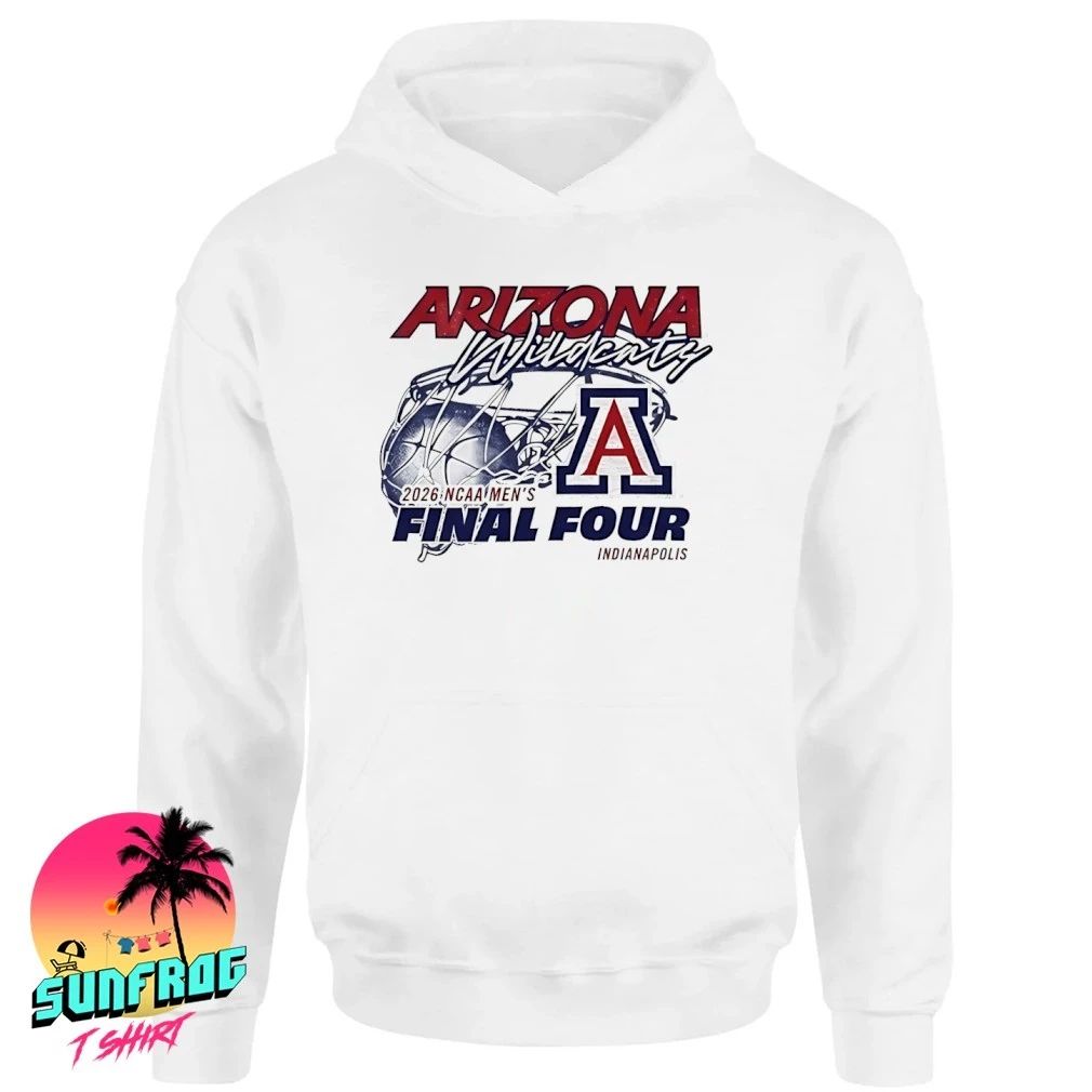 Arizona Wildcats 2026 NCAA Final Four White Shirt