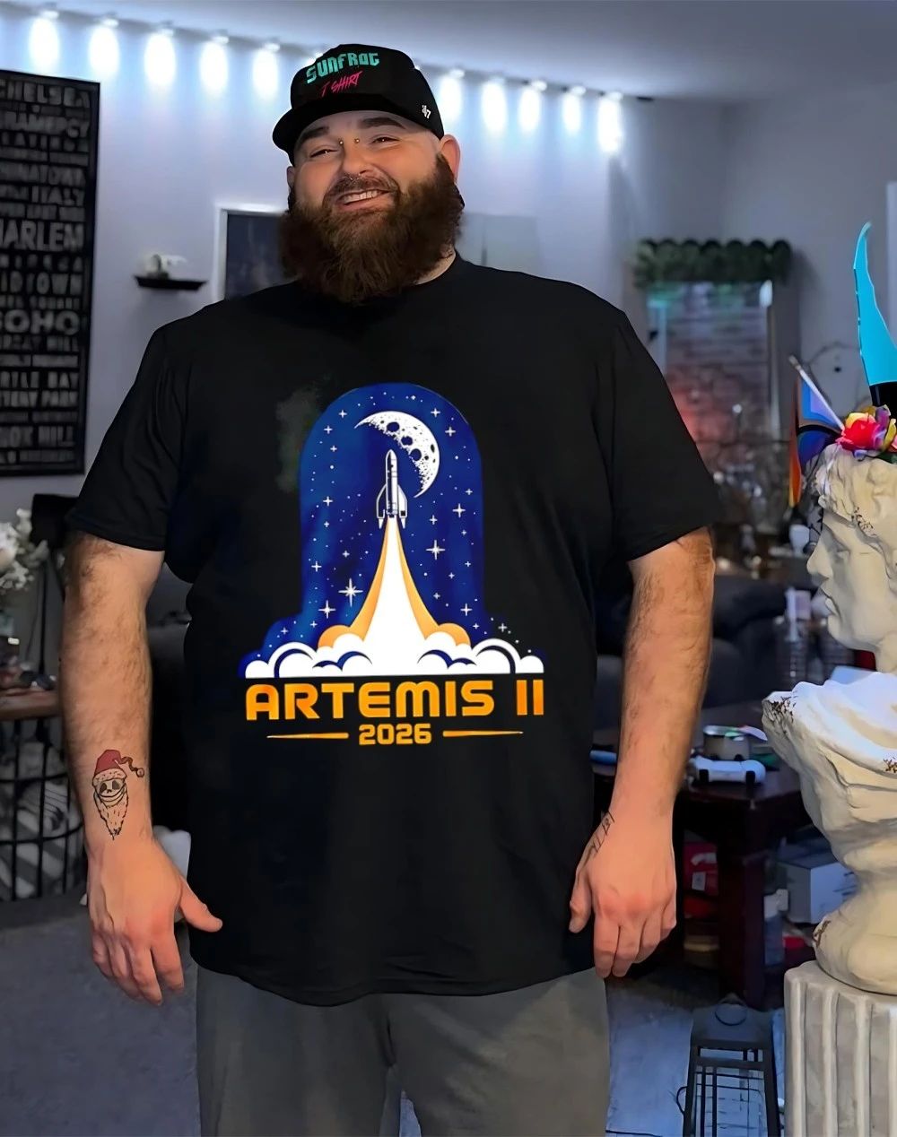 Artemis II Moon Launch 2026 Mission Shirt