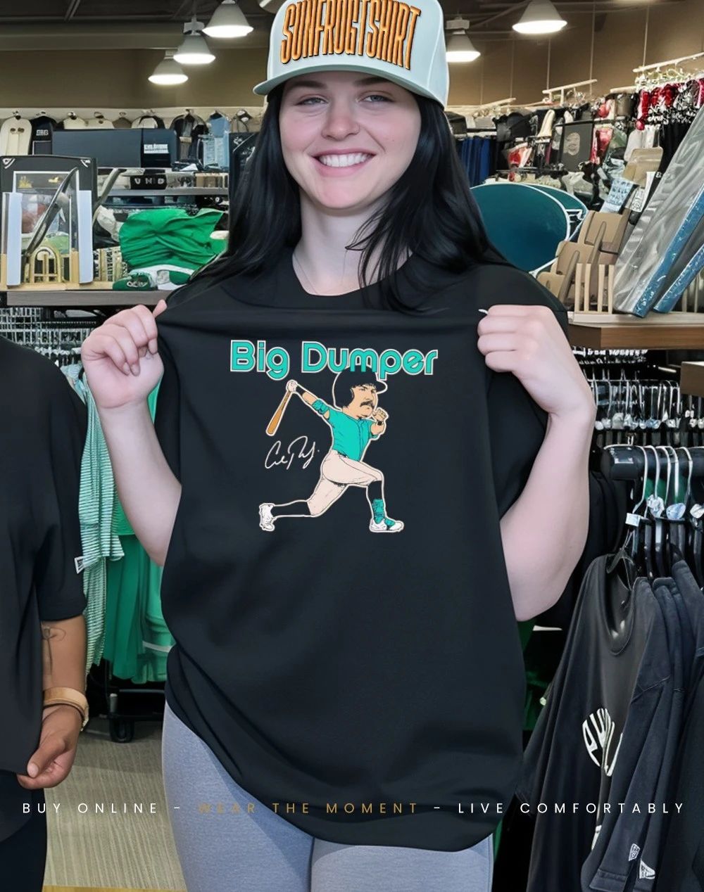 Cal Raleigh Seattle Mariners Big Dumper caricature shirt