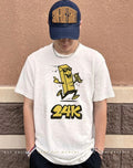 24k gold running bar none shirt