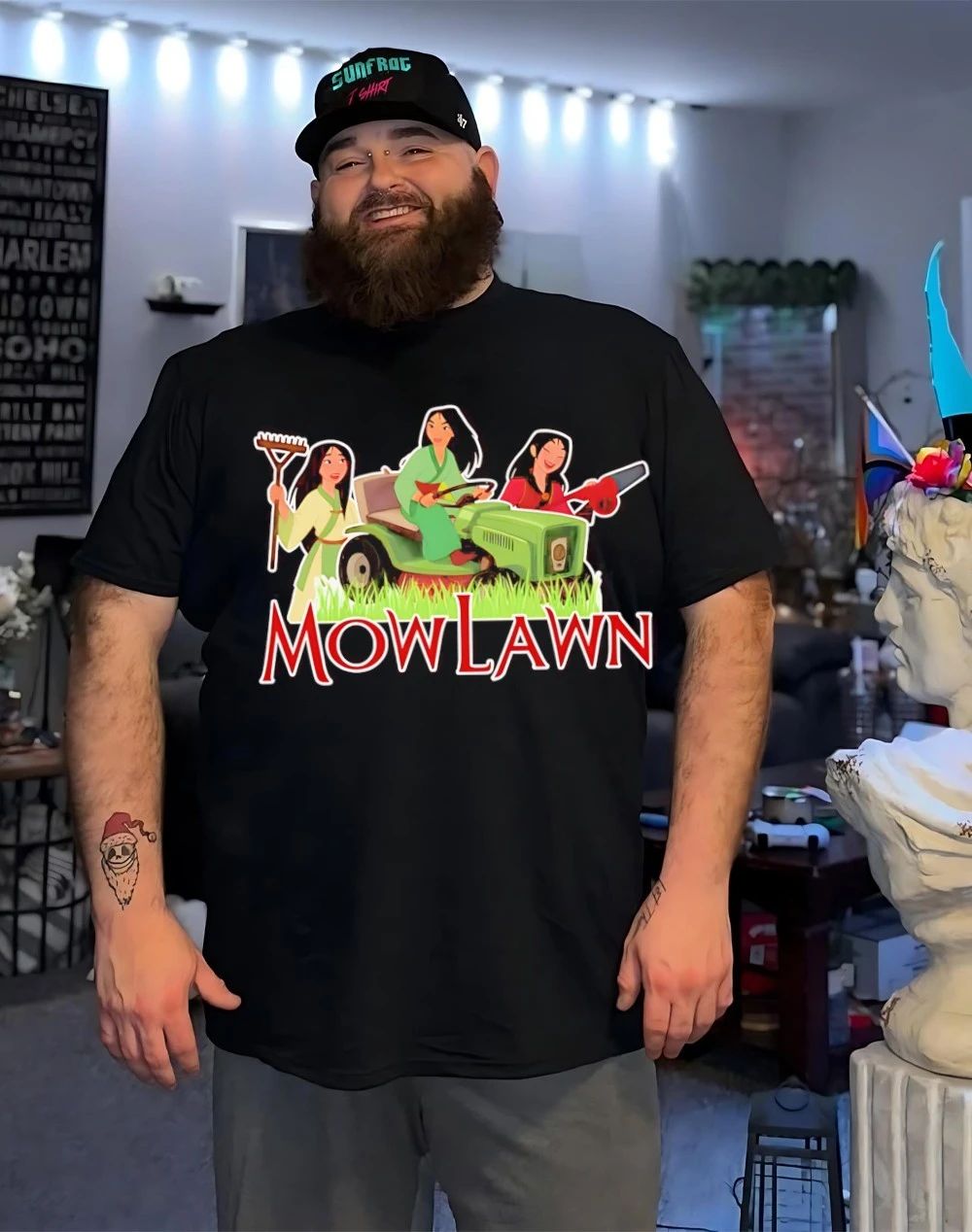 Mulan lawn mowers mownlawn shirt