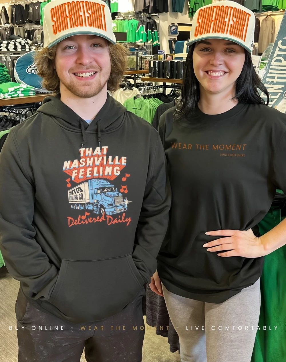 MVA Hauling Co. that Nashville feeling delivery daily shirt