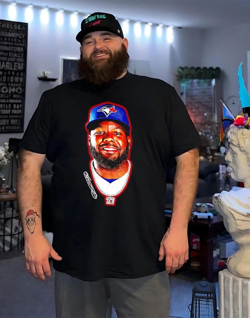 Toronto Blue Jays Vladimir Guerrero Jr Outerstuff Headliner signature shirt