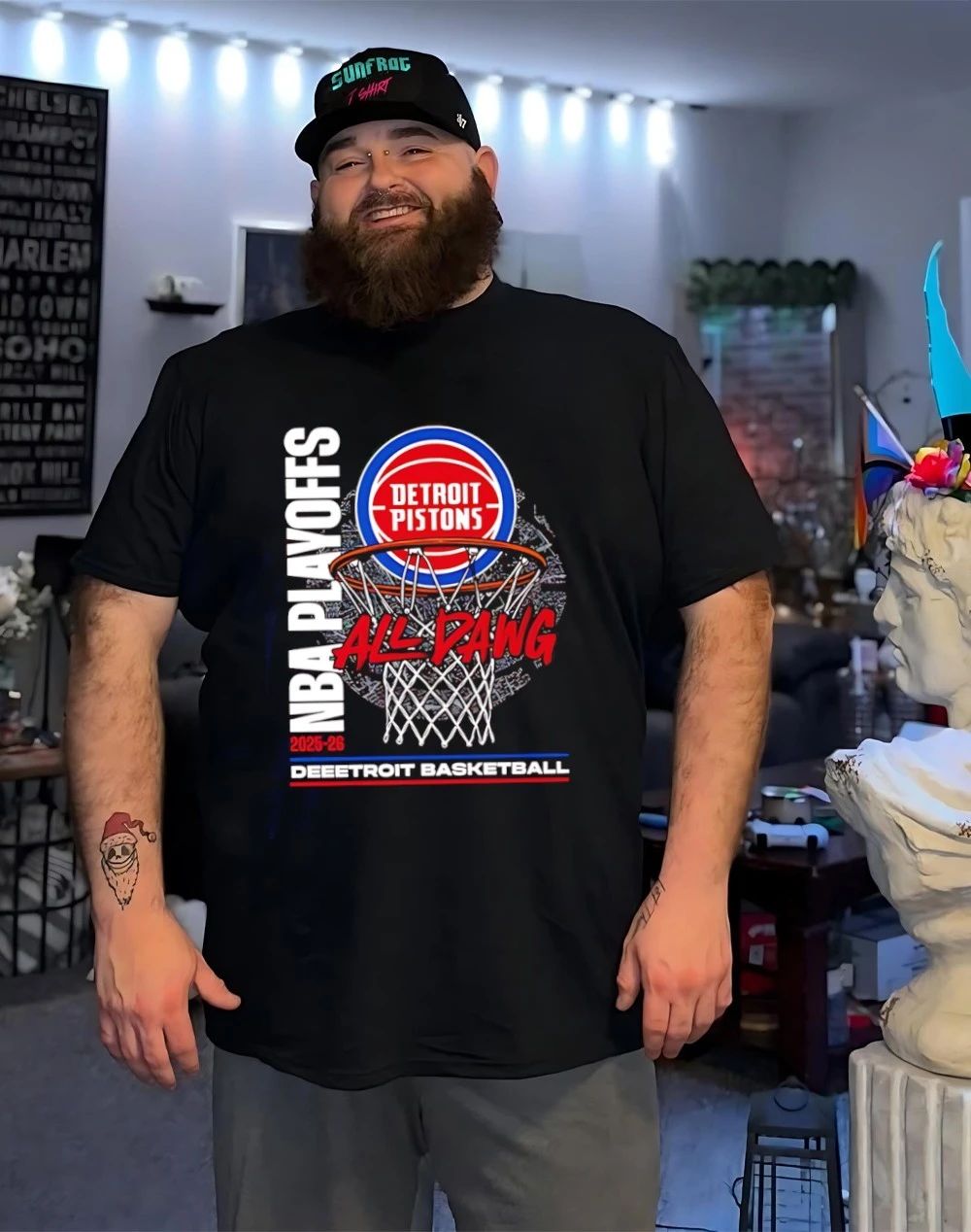 Detroit Pistons 2026 Playoffs All Dawg shirt