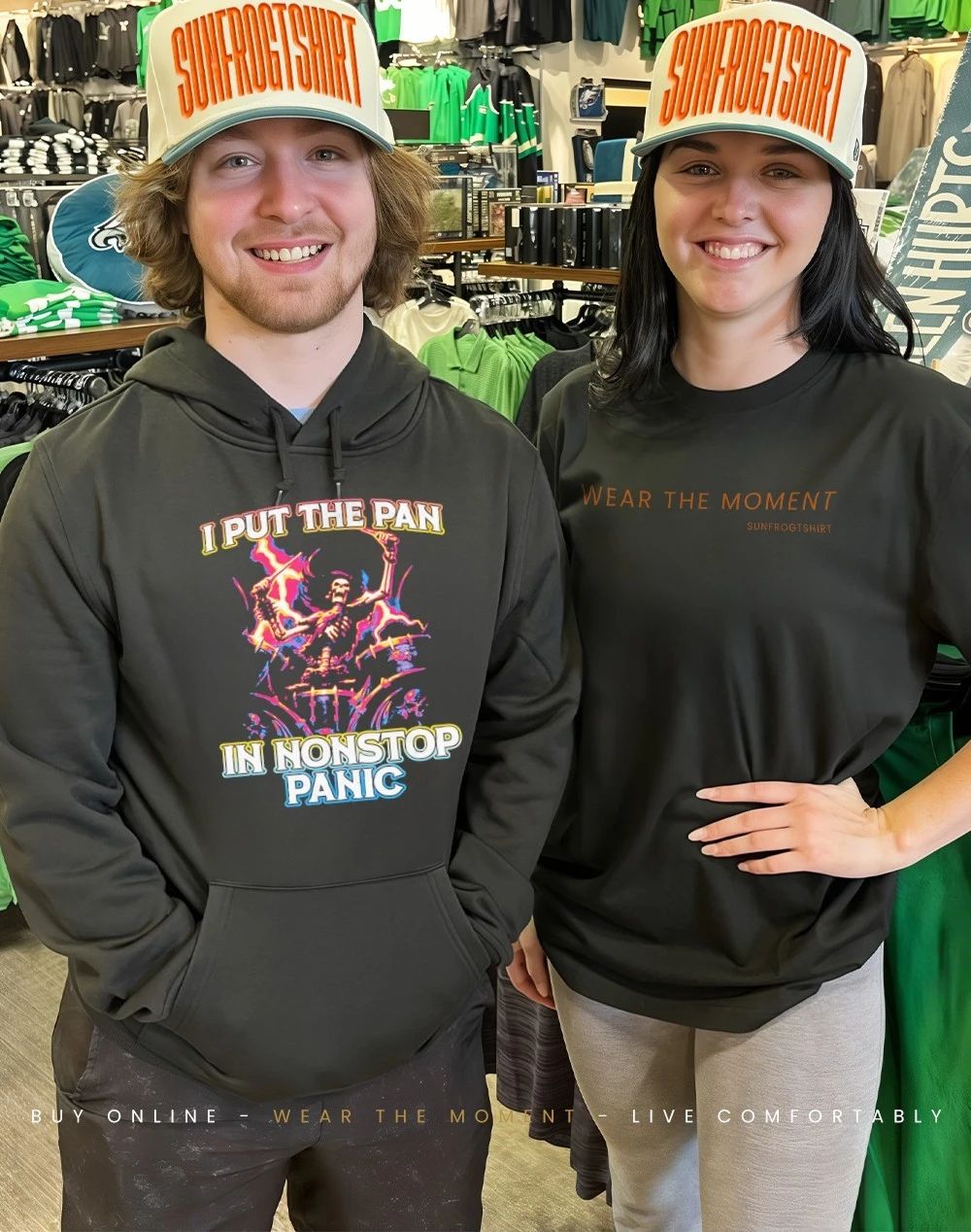 I Put The Pan in Nonstop Panic shirt