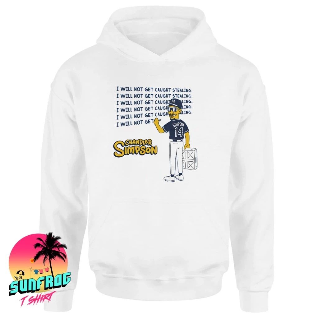 Chandler Simpson I Will Not Get Caught Stealing Shirt