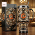 Anaheim Ducks Stanley Cup Champions Gold Black 40oz Insulated Tumbler