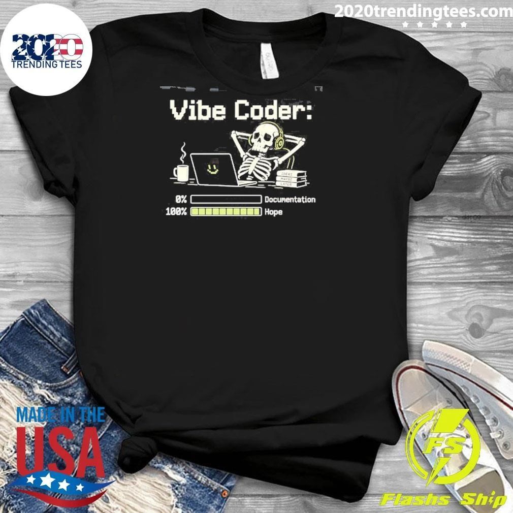 Vibe Coder Documentation Hope Programmer Shirt