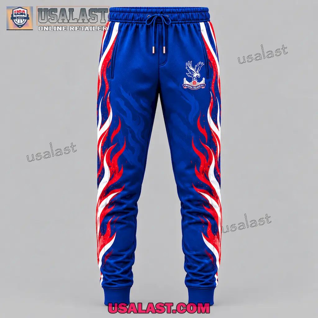 Crystal Palace Personalized Tracksuit Hoodie And Jogger Pant Set