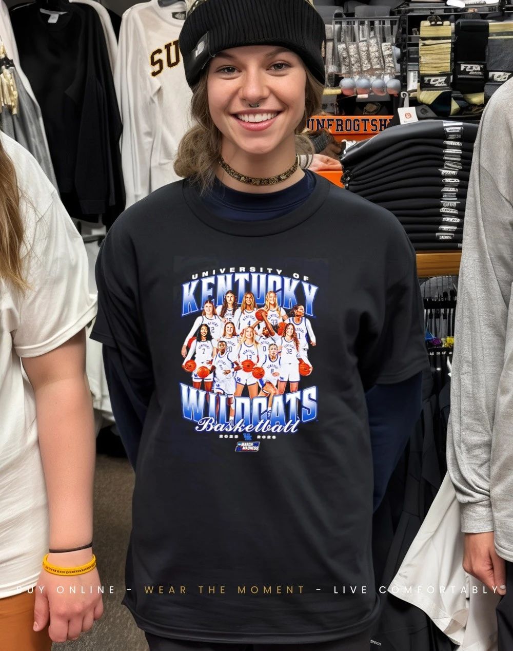 Kentucky Women’s Basketball NCAA March Madness 2026 Team Collage shirt