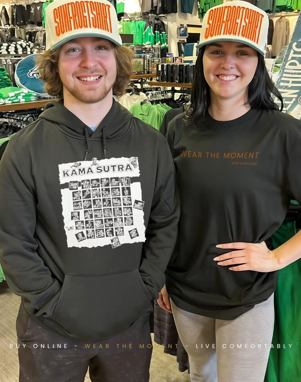 Kama Sutra sex positions graphic shirt
