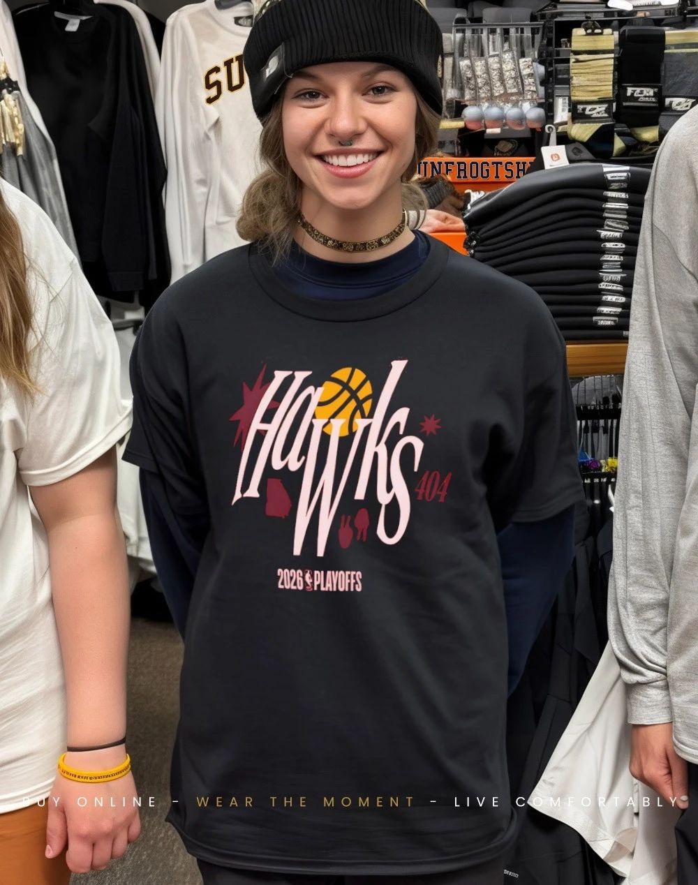 Atlanta Hawks 2026 NBA Playoffs Hawks 404 shirt