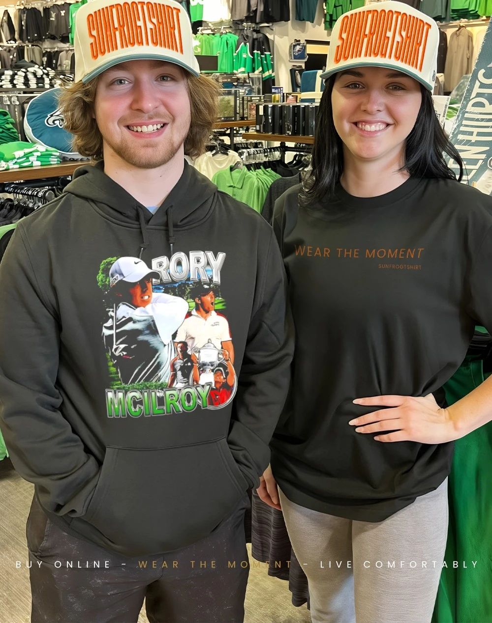 Rory Mcilroy 2026 Grand Slam Winner 90s bootleg shirt