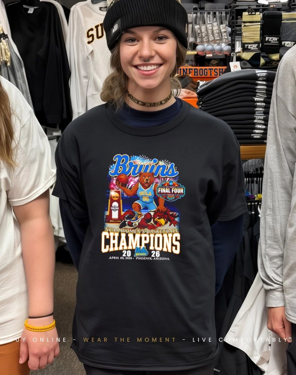 Ucla Bruins victory 2026 National Champions mascot trophy shirt