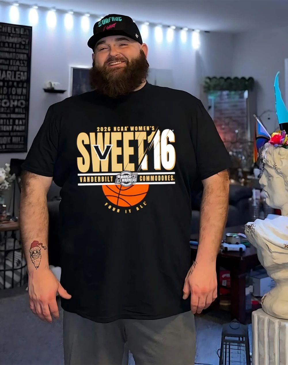 Vanderbilt Commodores Sweet 16 2026 Women’s March Madness shirt