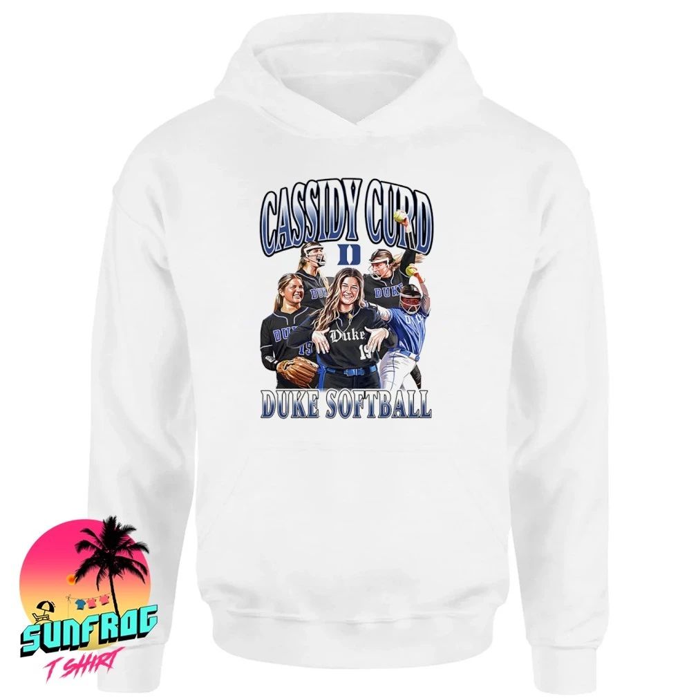 Cassidy Curd Duke Softball 90s shirt