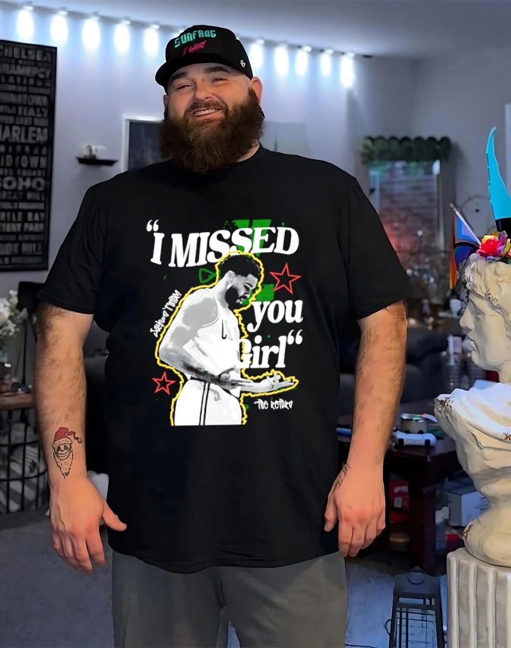 Jayson Tatum Boston Celtics I Missed you Girl shirt