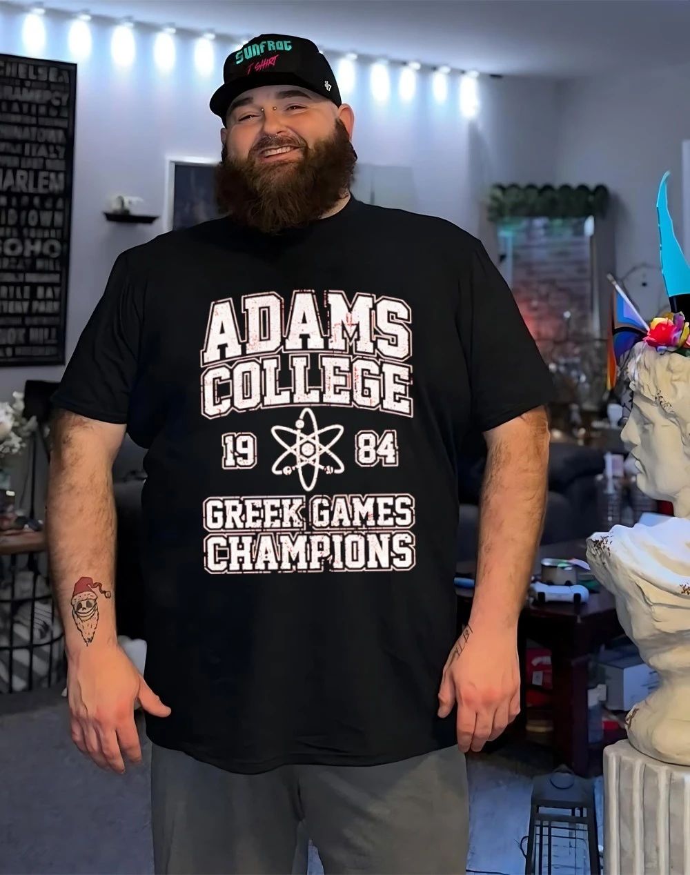 Adams College Greek Games Champions 1984 shirt