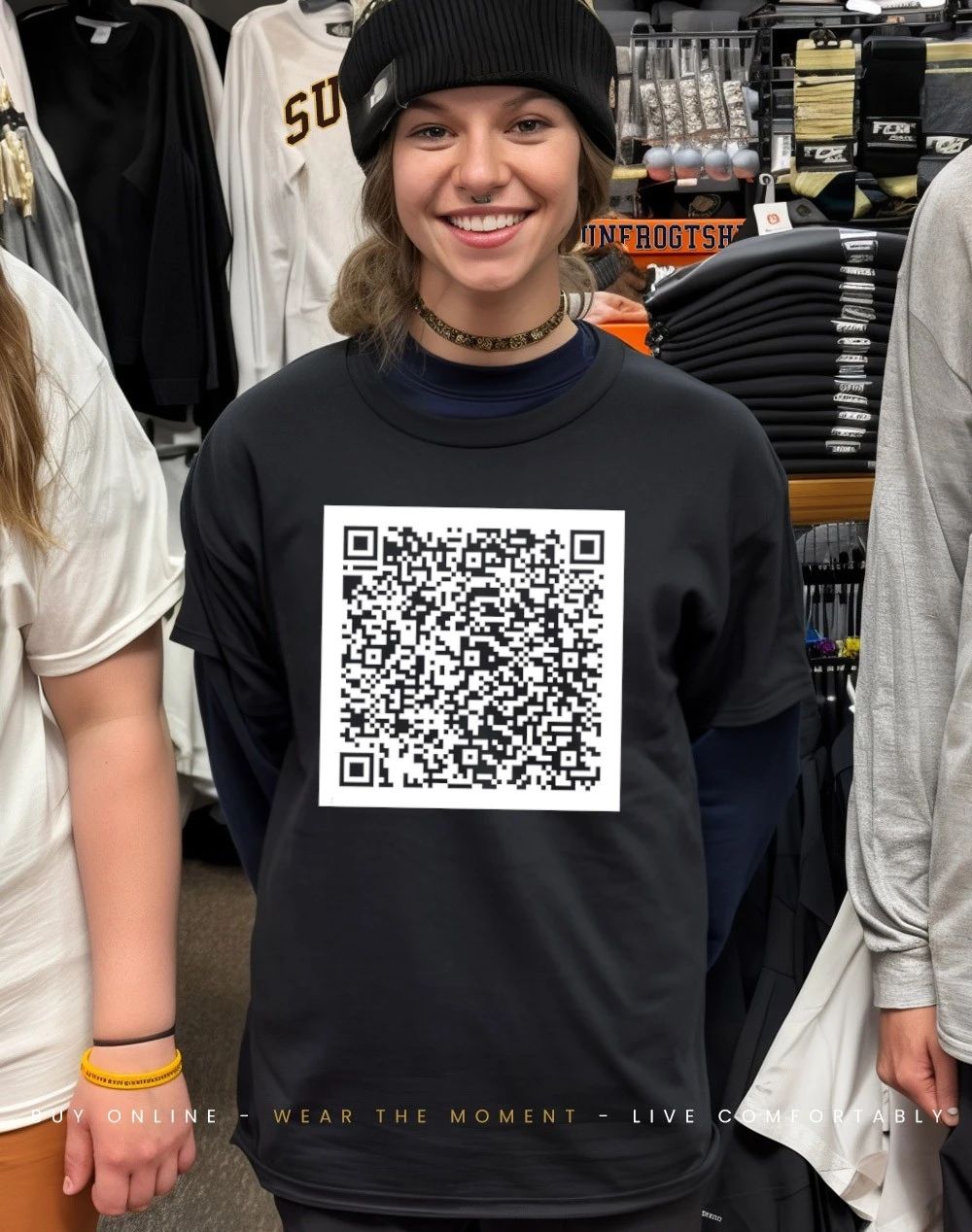 Early Life Crisis Nettspend Qr Code shirt