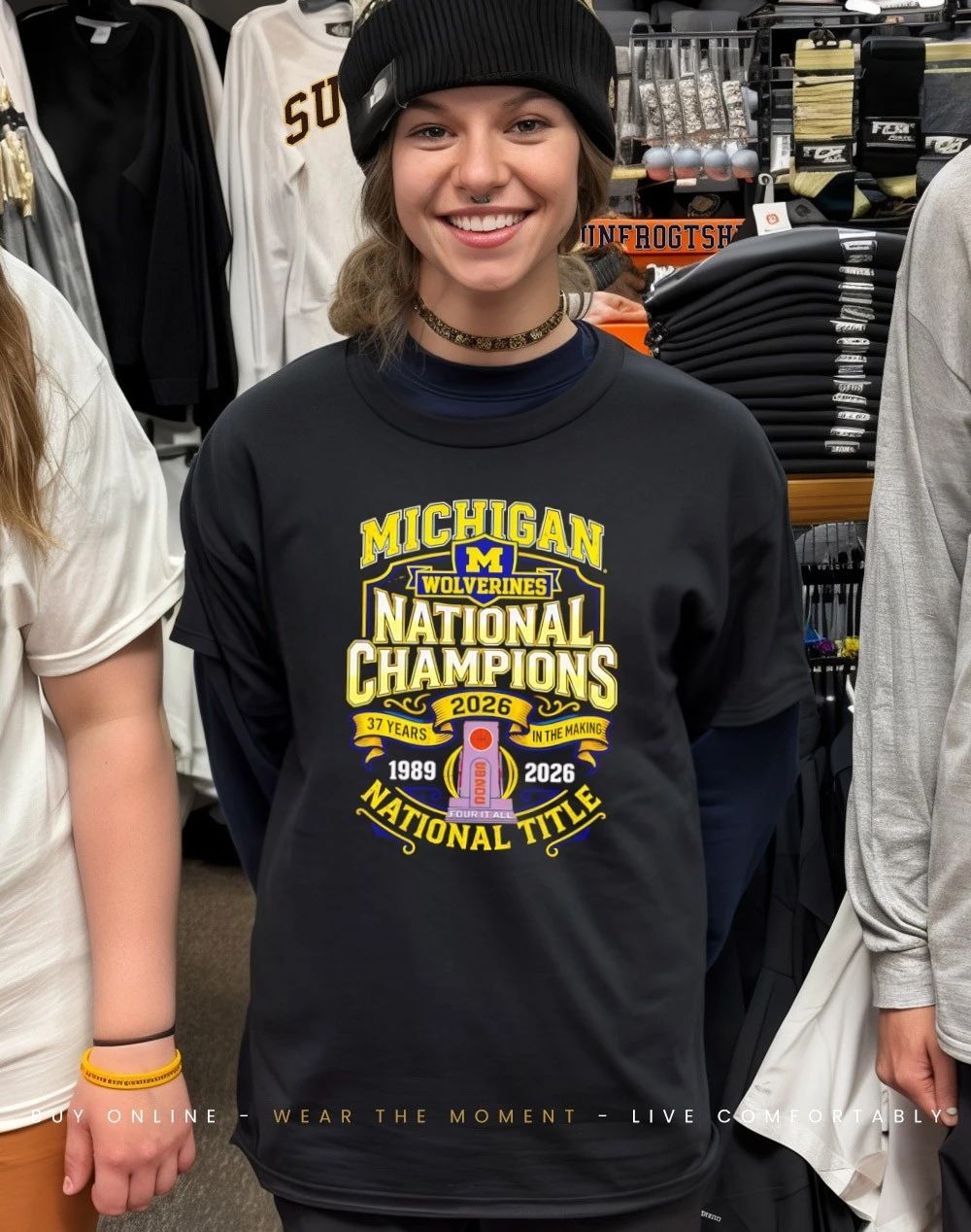 Michigan Wolverines Win First National Title in 37 Years 1989 2026 shirt