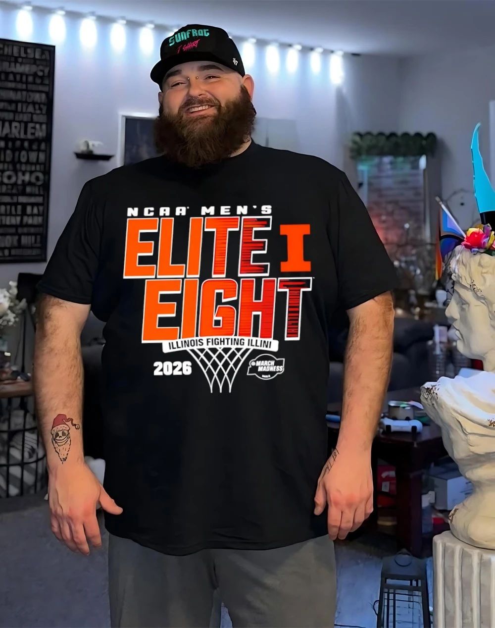 Illinois Fighting Illini NCAA Men’s Elite Eight 2026 March Madness shirt