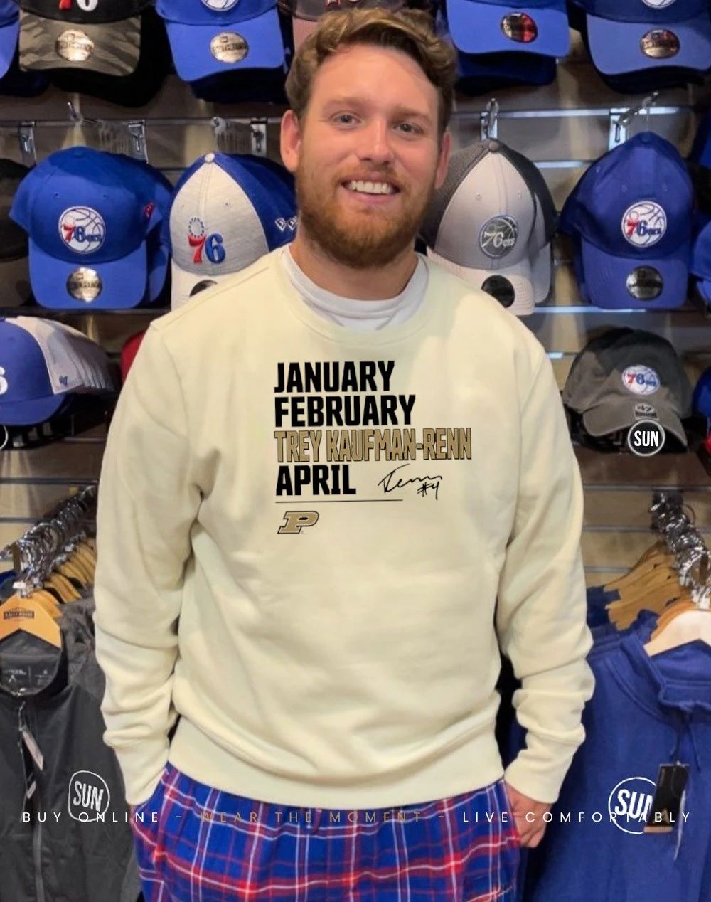 Purdue Boilermakers January February Trey Kaufman-Renn April March Madness shirt