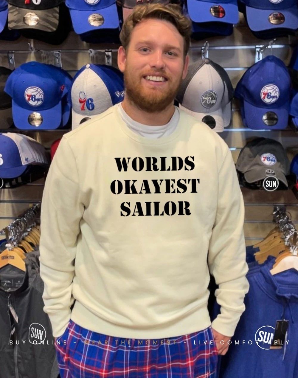 Worlds okayest sailor shirt