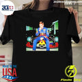 Max Verstappen Car Smoking And Beer Shirt
