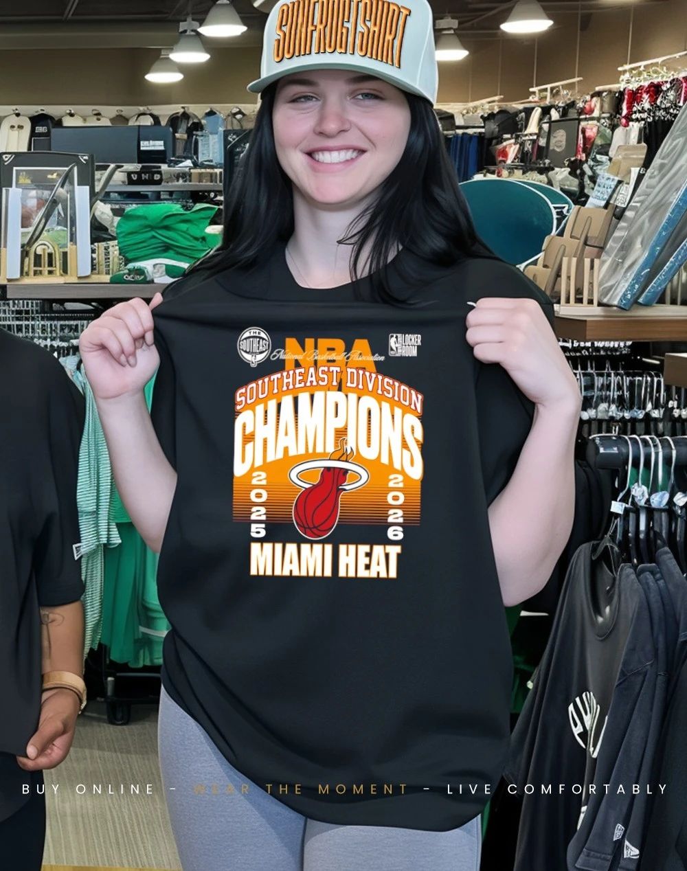Miami Heat 2025-26 NBA Southeast Division Champions Locker Room shirt